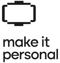 make it personal logo